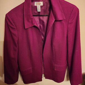 Red blazer large vintage